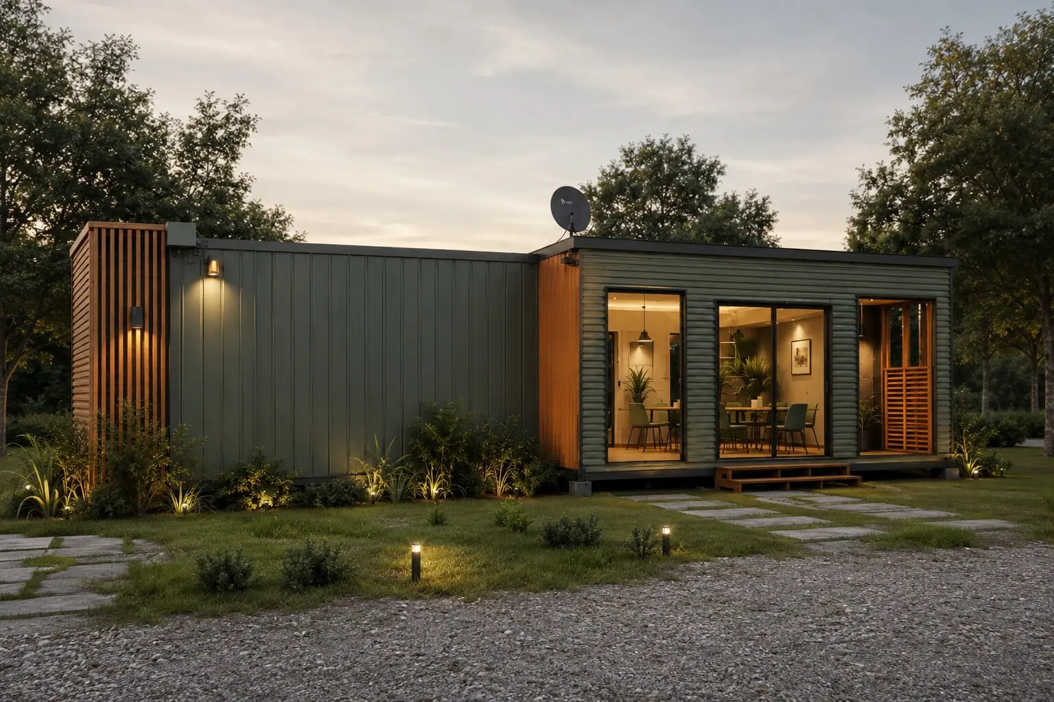 Construcción modular contemporánea de SIL Contenedores