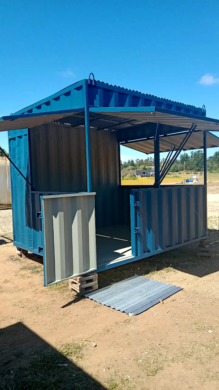 Estructura modular para punto de atención