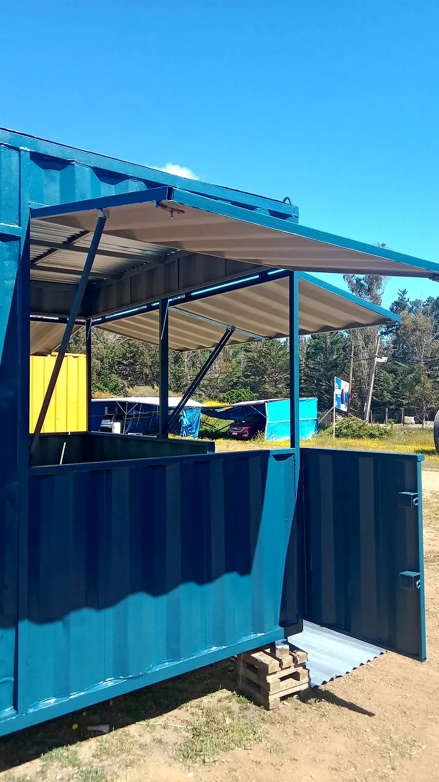 Punto de atención modular abierto