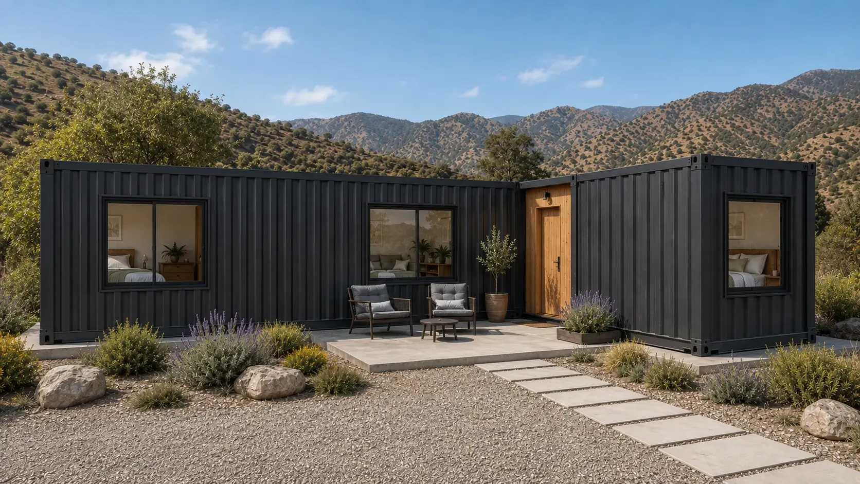 Vivienda Modular en L